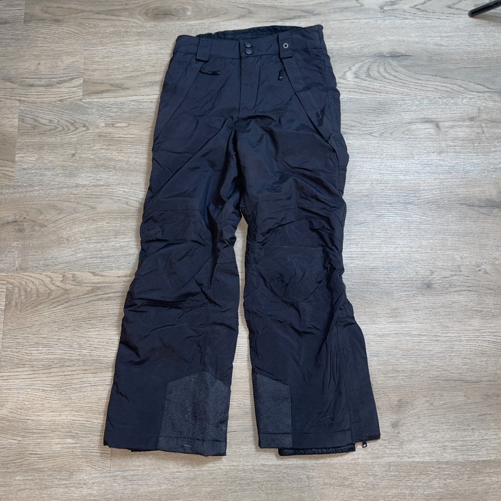 Polar Edge Silver Series Boys M Ski Snowboard Snow Pants Dominator Black